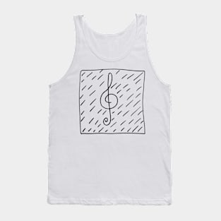 Musical note Tank Top